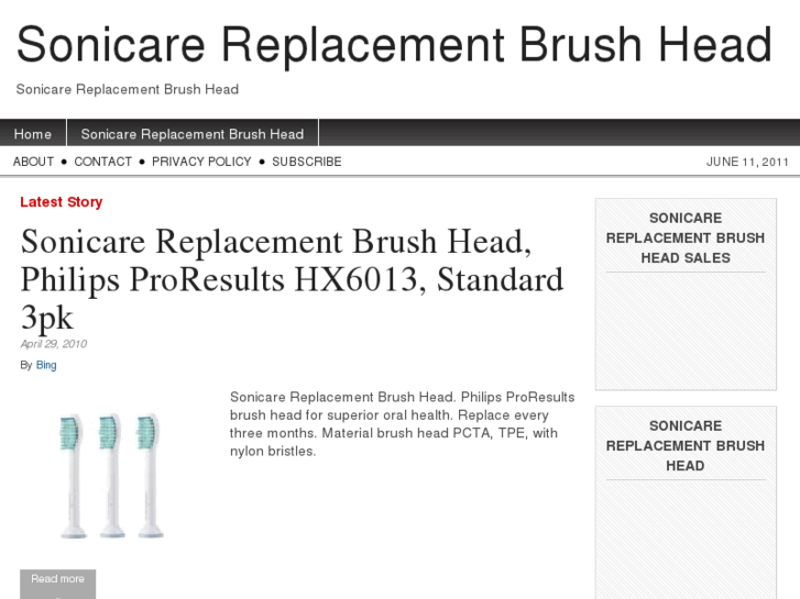 www.sonicarereplacementbrushhead.com