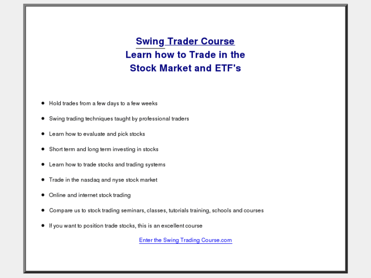 www.swingtradercourse.com