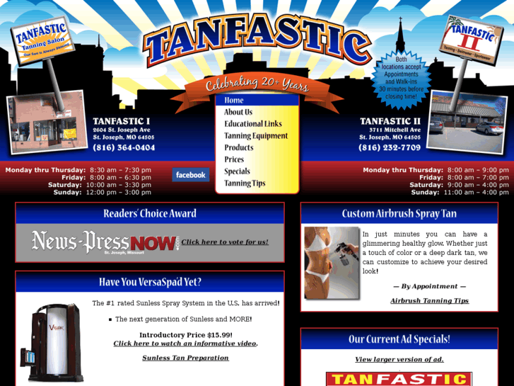 www.tanfastictanningsalons.com