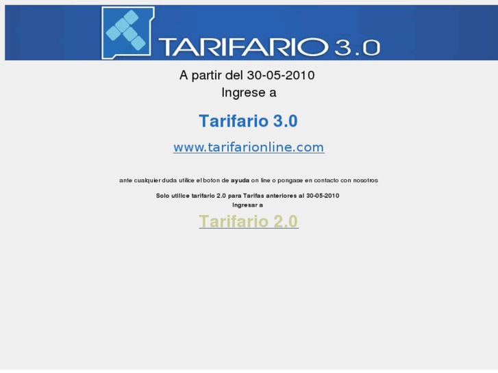 www.tarifarionline.com.ar