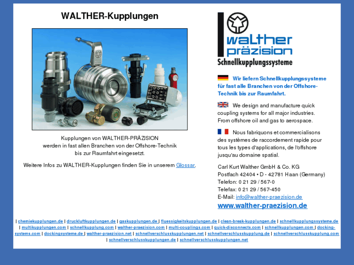 www.walther-kupplungen.de