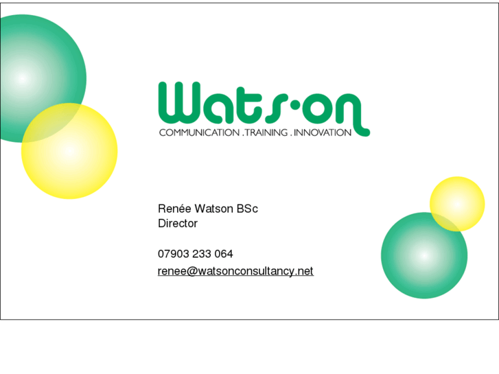 www.watsonconsultancy.net