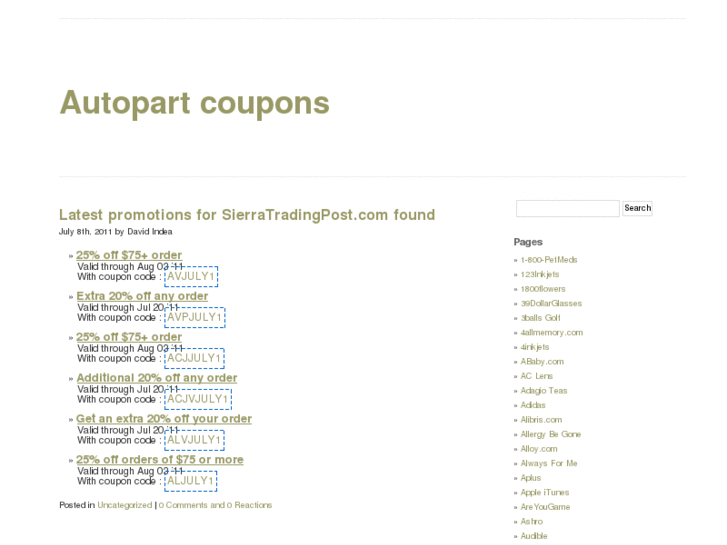 www.autopart-coupons.com