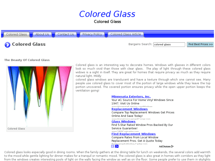 www.coloredglass.org