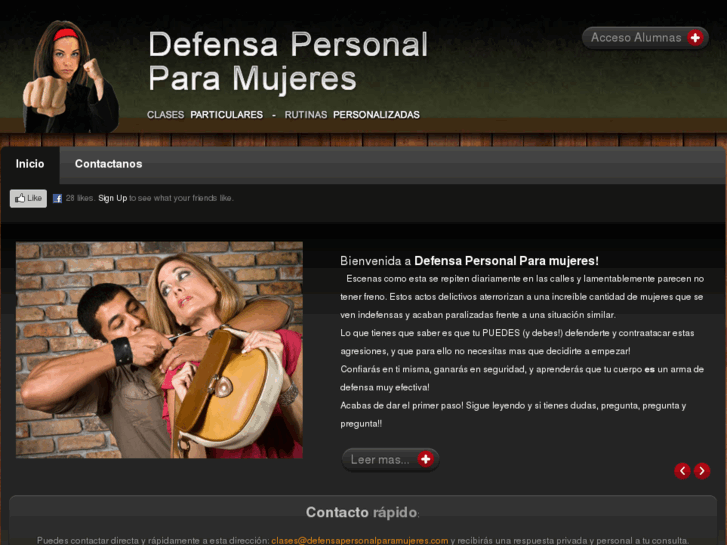 www.defensapersonalparamujeres.com