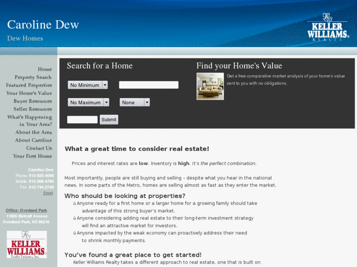 www.dewhomes.com