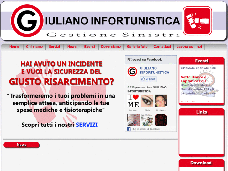 www.giulianoinfortunistica.com