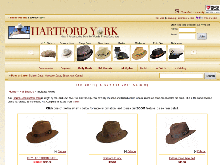 www.indianajonesfedoras.com