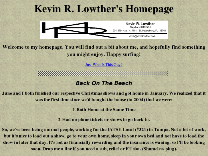 www.kevinlowther.com