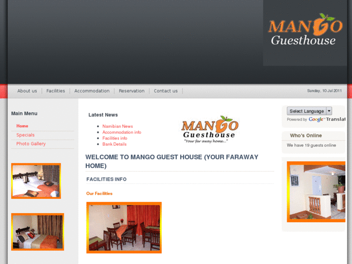 www.mangoguesthouse.com