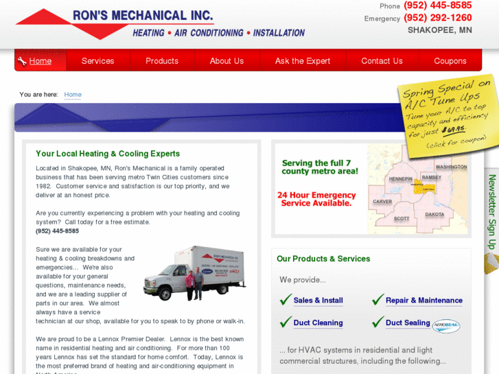 www.ronsmechanical.com