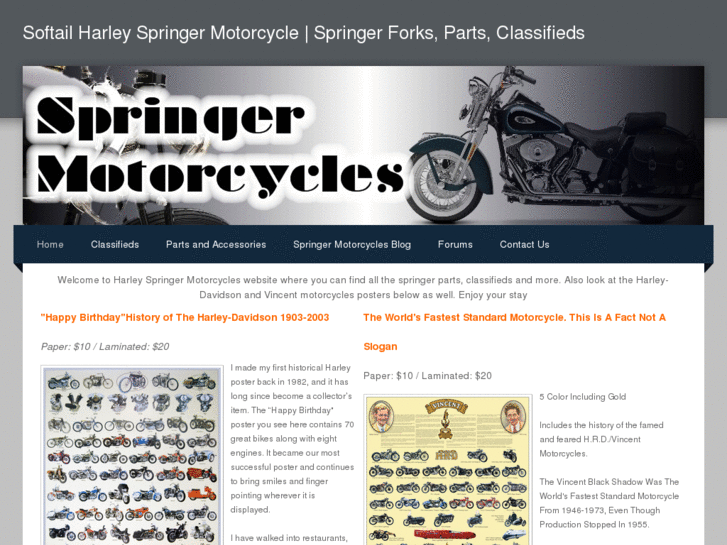 www.springermotorcycles.com