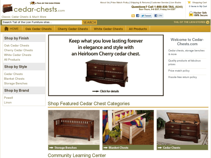 www.cedar-chests.com