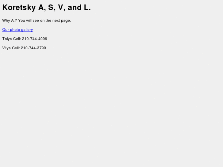www.koretsky.net