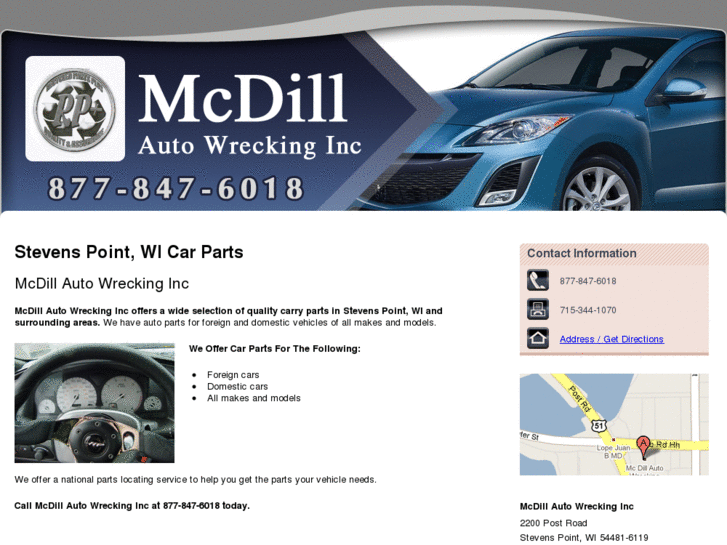 www.mcdillautoparts.com