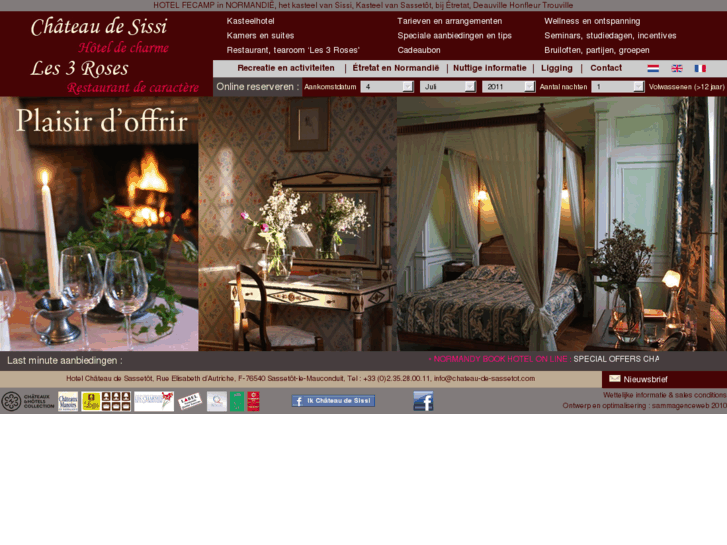 www.normandiechateauhotel.com