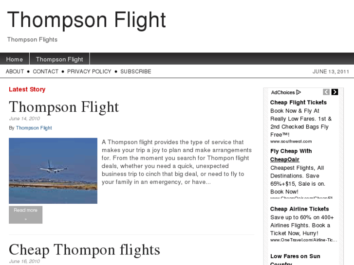 www.thompsonflight.net