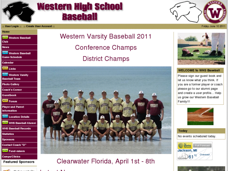 www.westernpantherbaseball.com