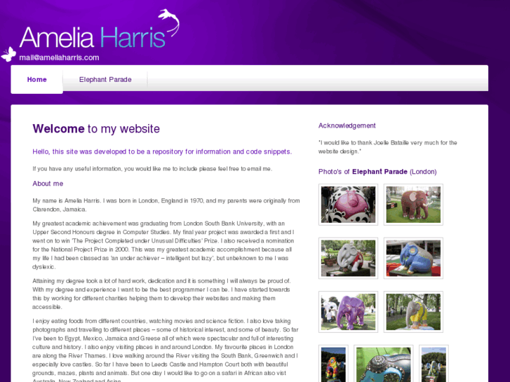 www.ameliaharris.com