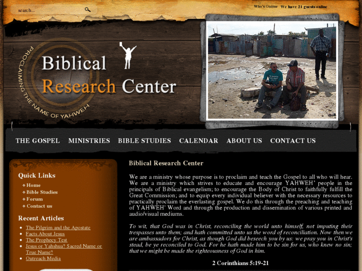 www.biblicalresearchcenter.info