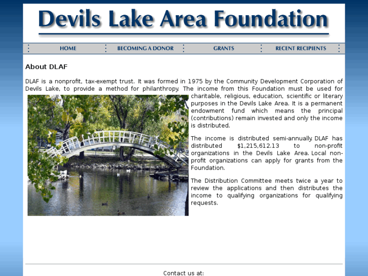 www.devilslakeareafoundation.com