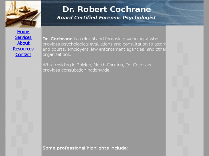 www.drrobertcochrane.com