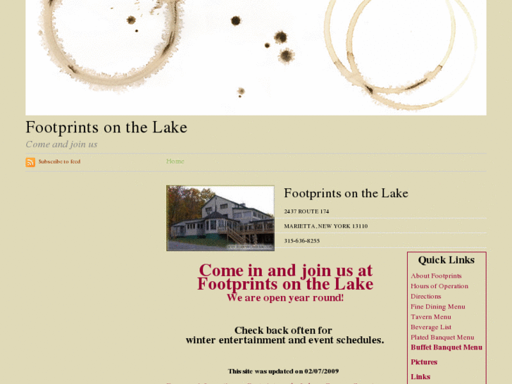 www.footprintsonthelake.com