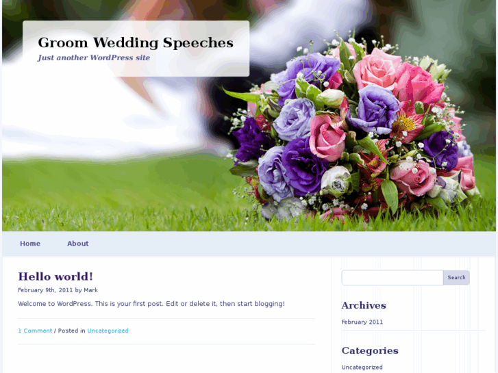 www.groomweddingspeech.info