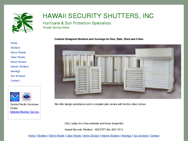 www.hawaiisecurityshutters.com