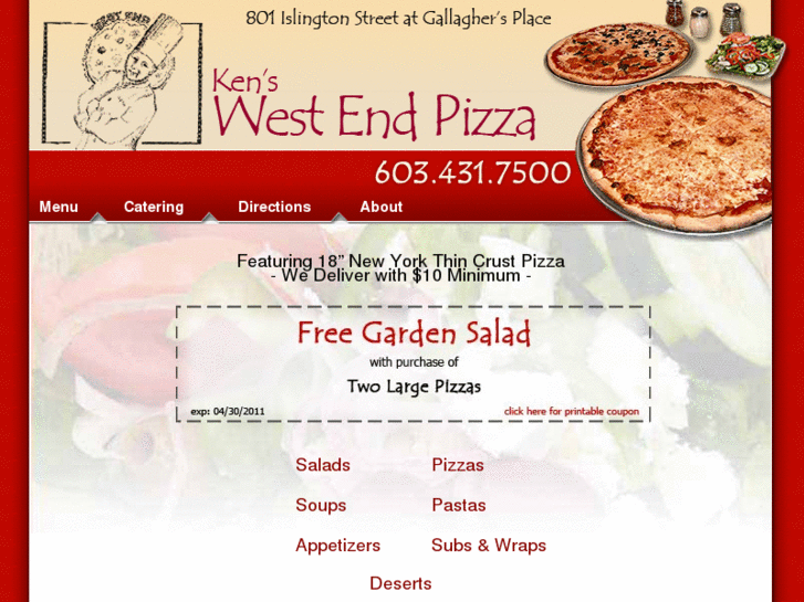 www.kenswestendpizza.com