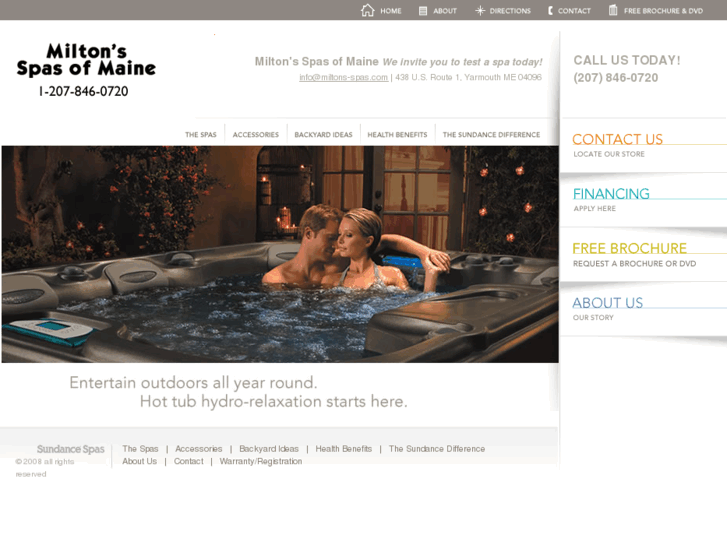www.miltons-spas.com