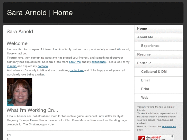 www.sara-arnold.com