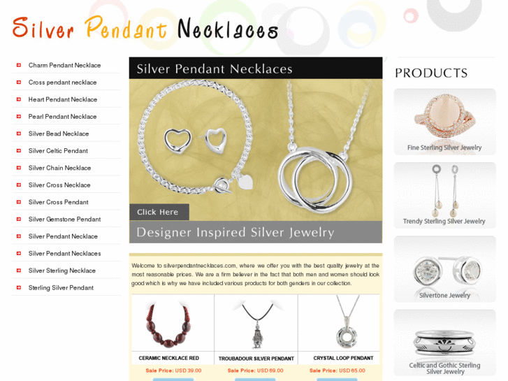 www.silverpendantnecklaces.com