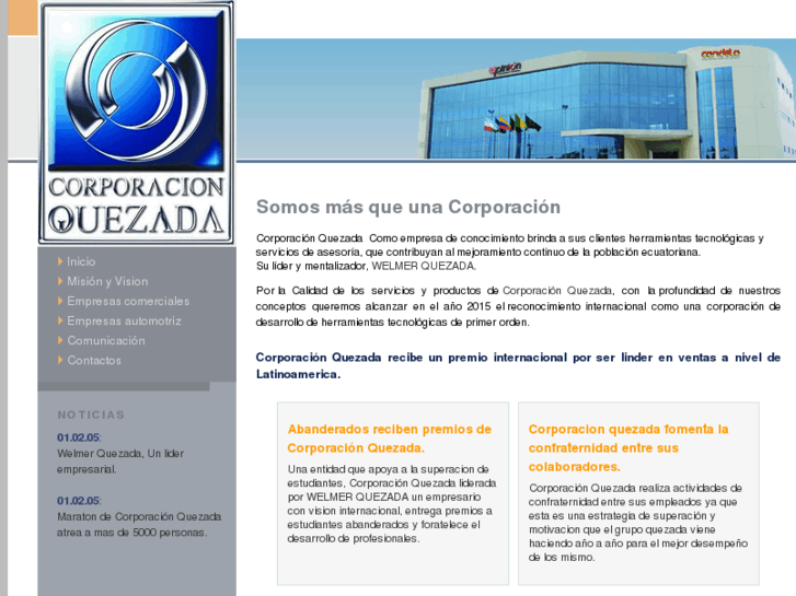 www.corporacionquezadaecuador.com