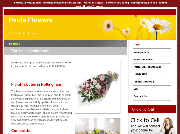 www.floristsinnottingham.com