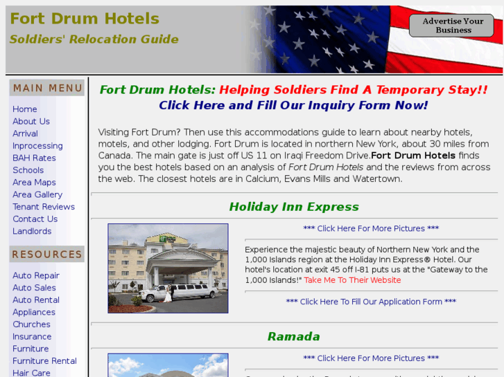 www.fortdrumhotels.net