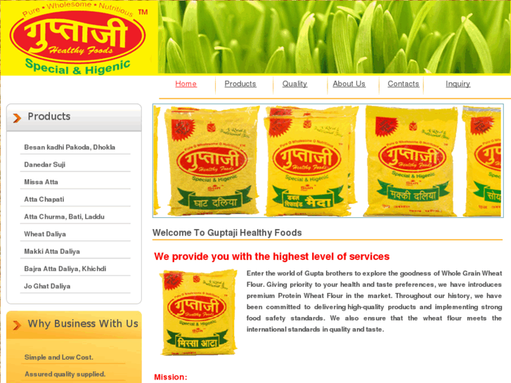 www.guptajihealthyfoods.com