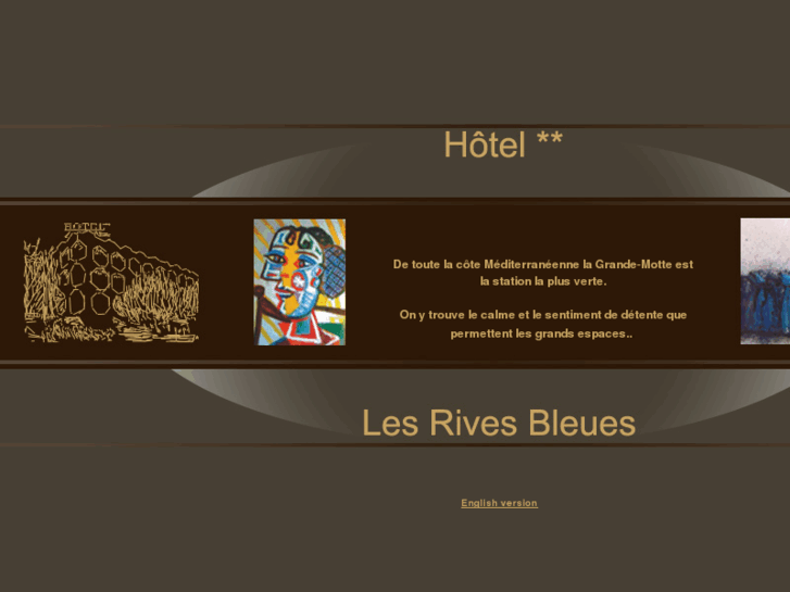 www.hotel-lesrivesbleues.com