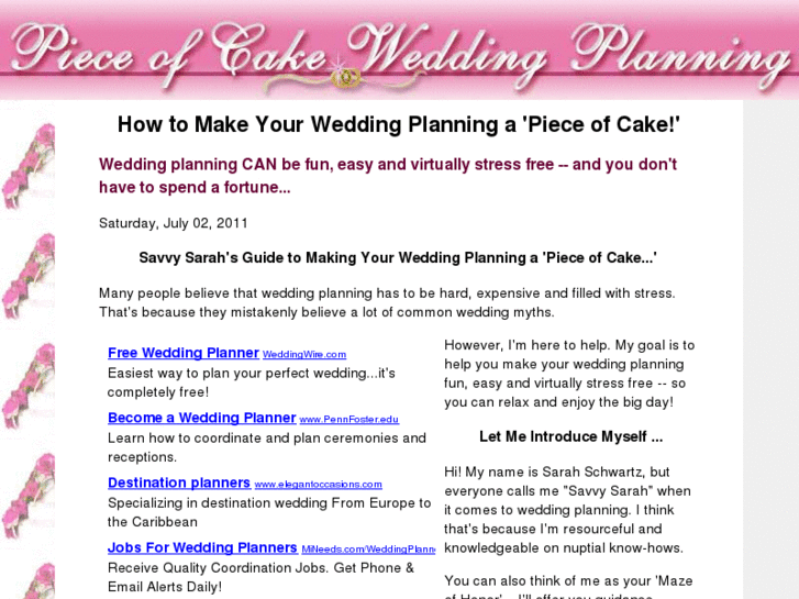 www.pieceofcakeweddingplanning.com