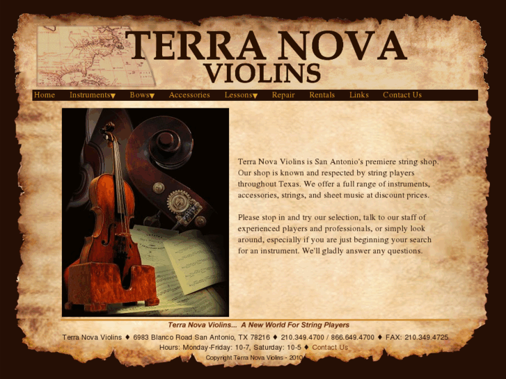 www.terranovaviolins.com