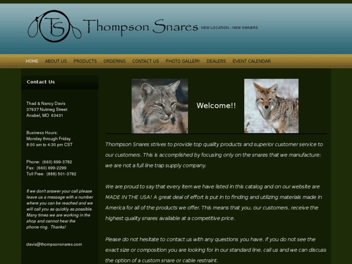 www.thompsonsnares.com