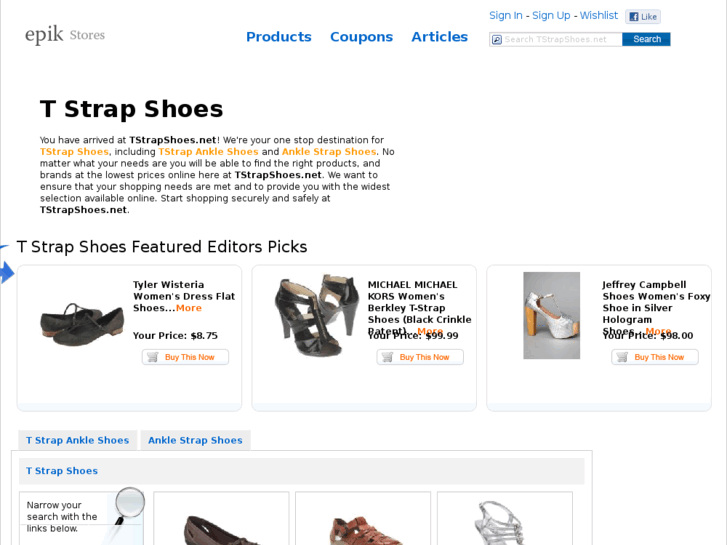 www.tstrapshoes.net