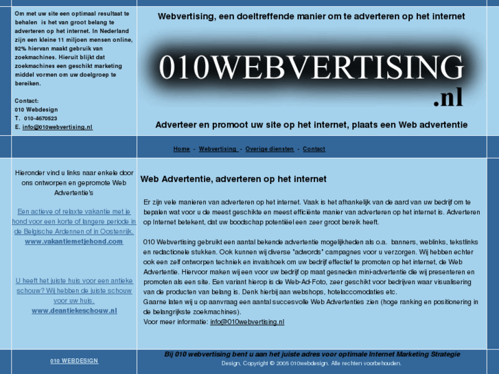 www.010webvertising.nl