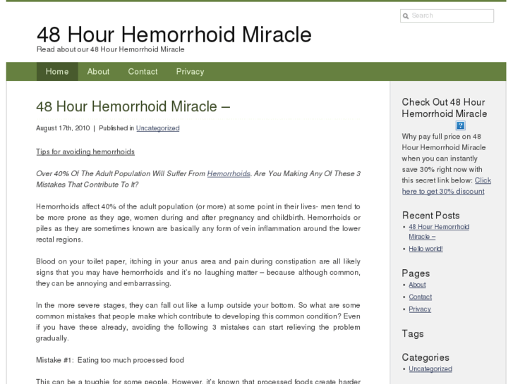 www.48hourhemorrhoidmiracle.com