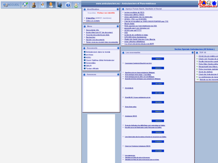 www.ambulanciers.eu