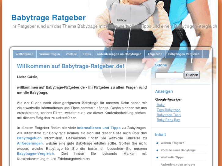 www.babytrage-ratgeber.de