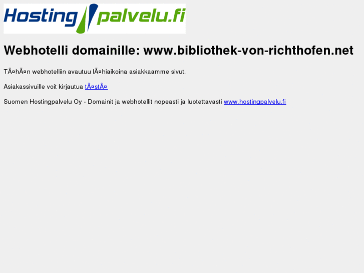 www.bibliothek-von-richthofen.net