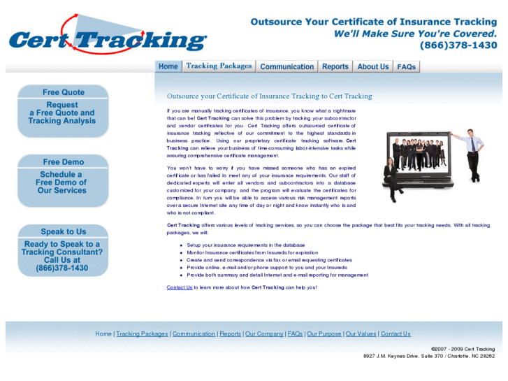 www.certtracking.com