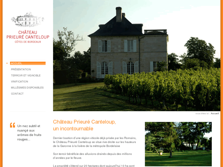 www.chateaucanteloup.com