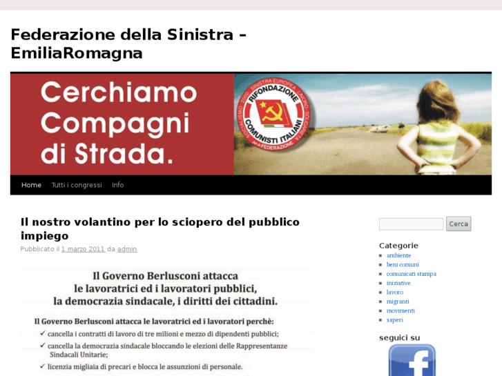 www.federazionedellasinistra-er.it